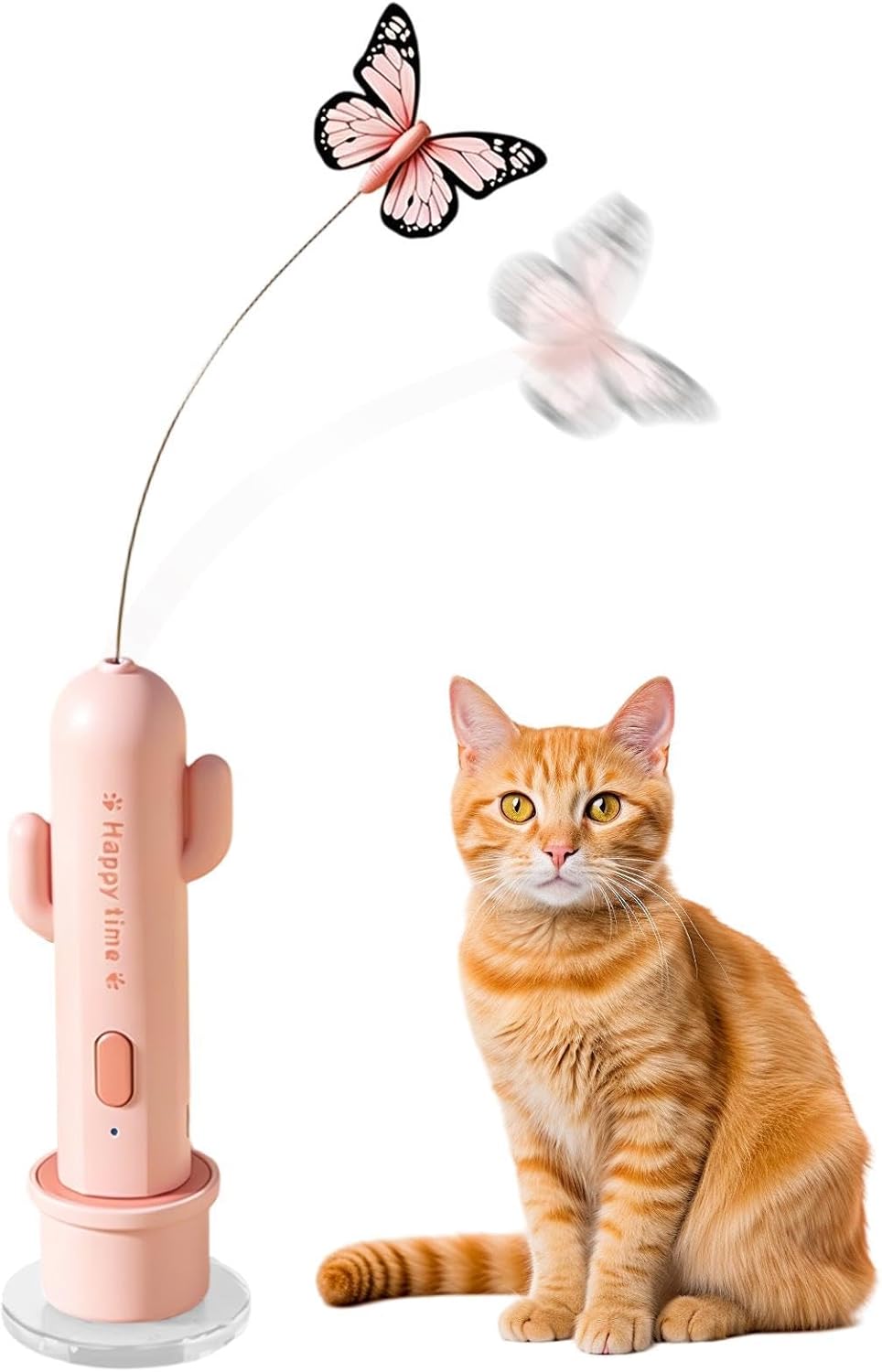 Electric Cat Toy - Cactus Shaped Interactive Wand