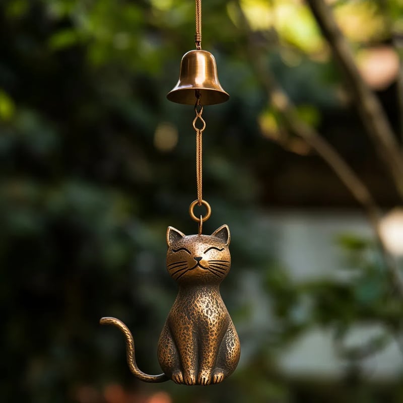50 % de réduction – Carillon éolien Chat