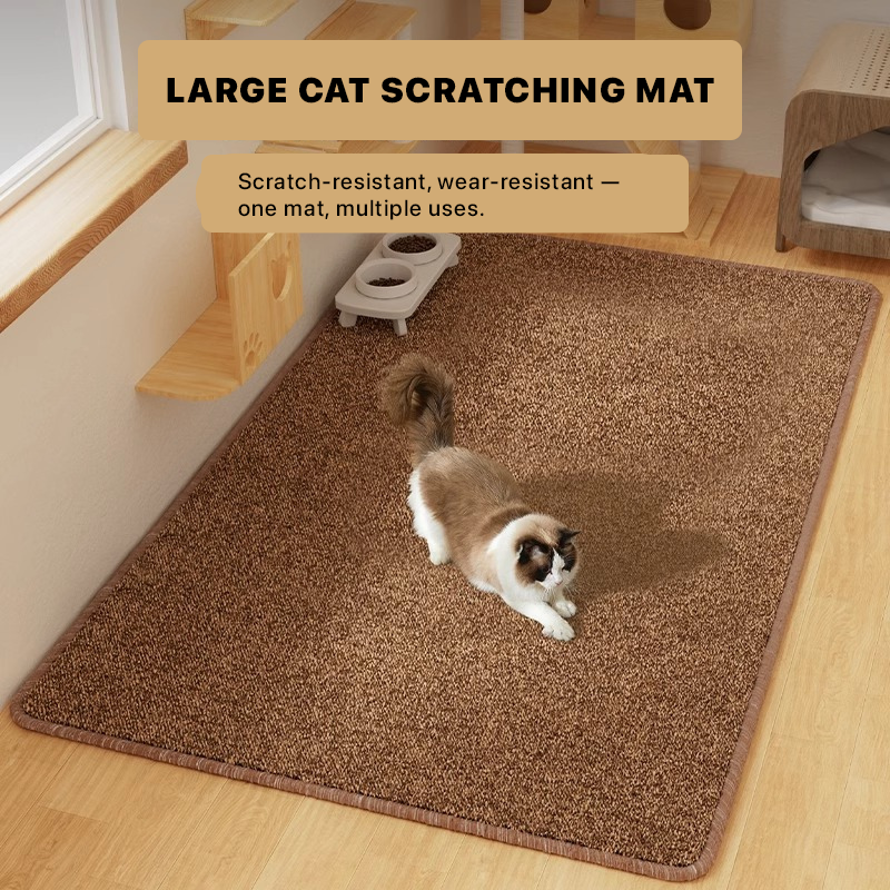 Tapis à griffes en sisal résistant à l'usure pour chat
