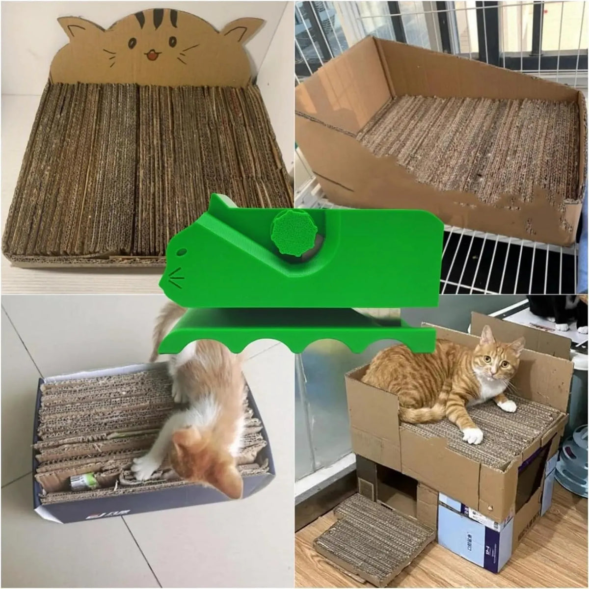 Coupe-carton pour griffoir pour chat DIY | Outil de découpe de bande sécurisé