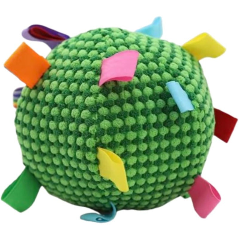 Jouet interactif en peluche pour chien - 2 paquets