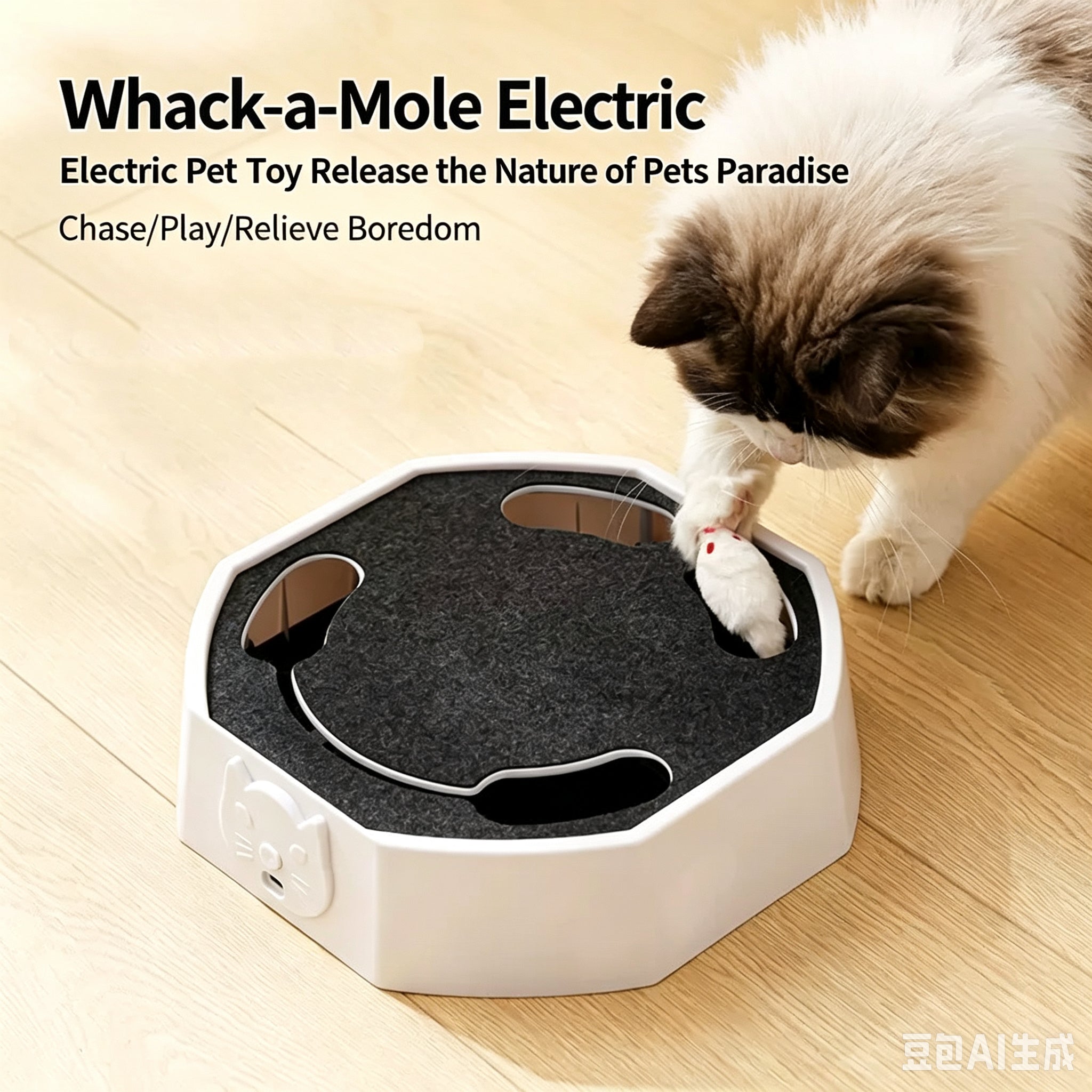 Interactive Cat Turntable Toy