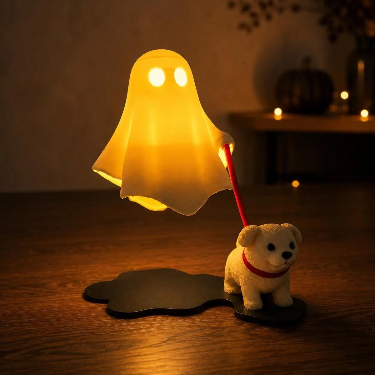 Ghost Walking Dog Lamp