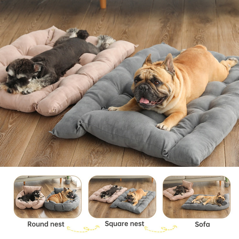 Lit apaisant pour chien, canapé pour chien et tapis pour chien