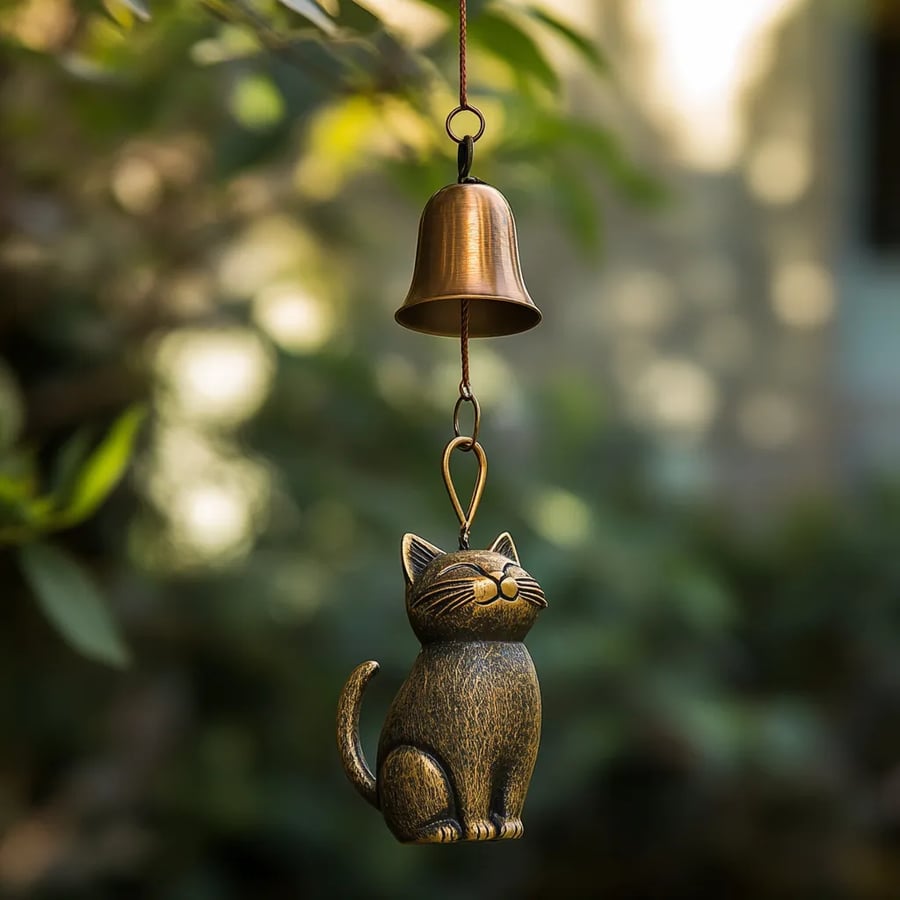 50 % de réduction – Carillon éolien Chat
