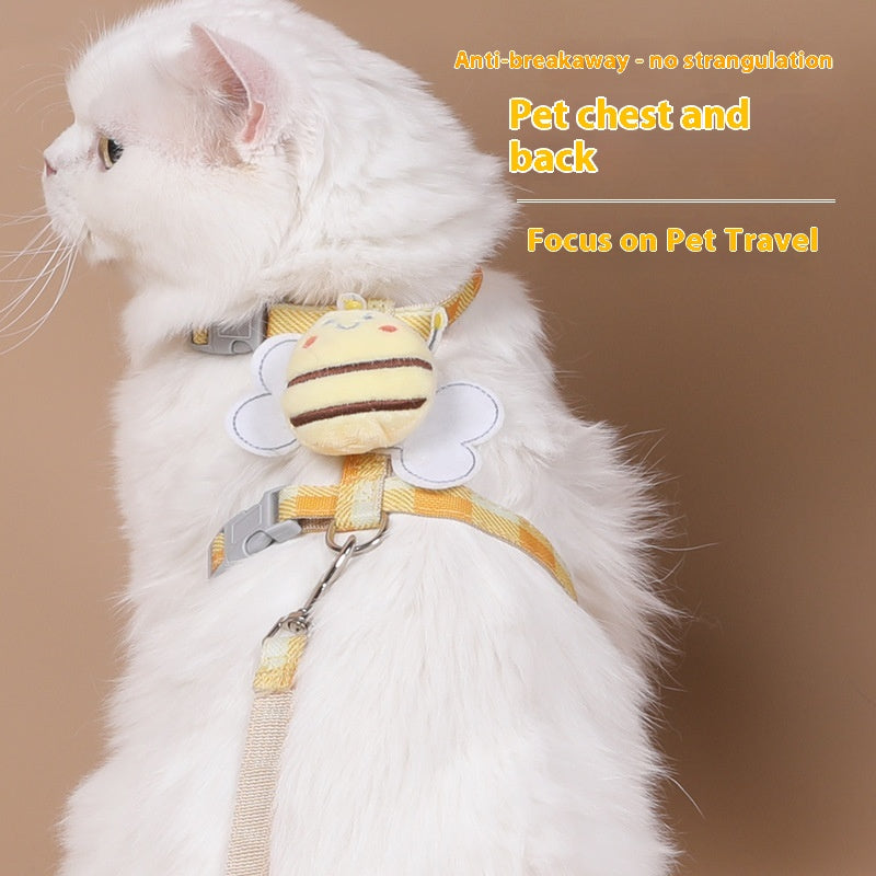 Joli harnais pour chat