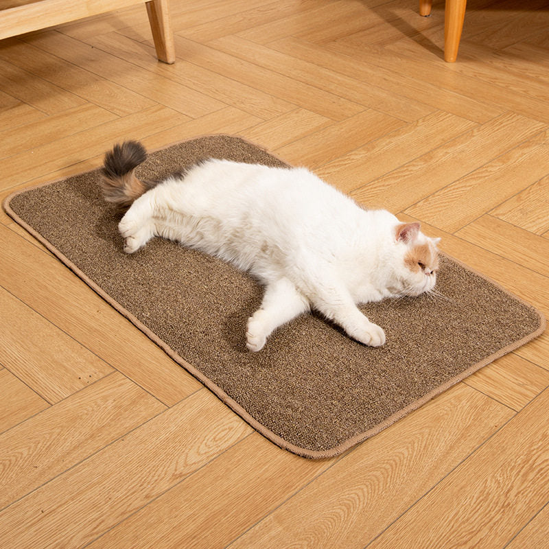 Tapis à griffes en sisal résistant à l'usure pour chat