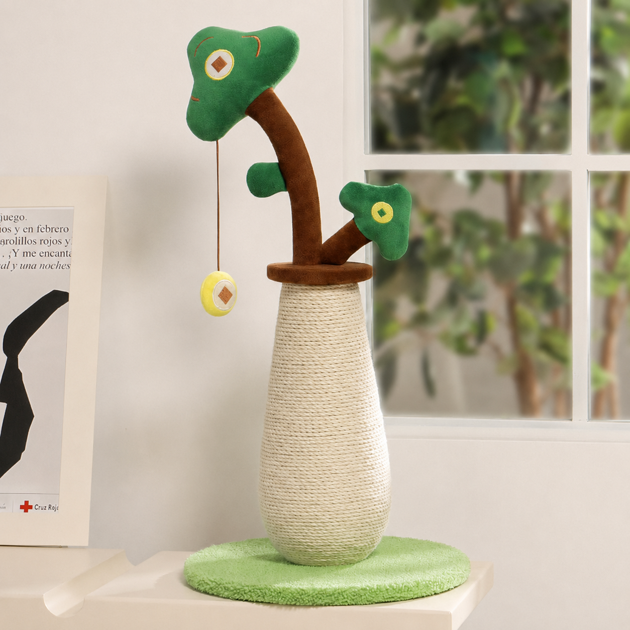 Money Tree Sisal Cat Scratching Post & Climbing Tree