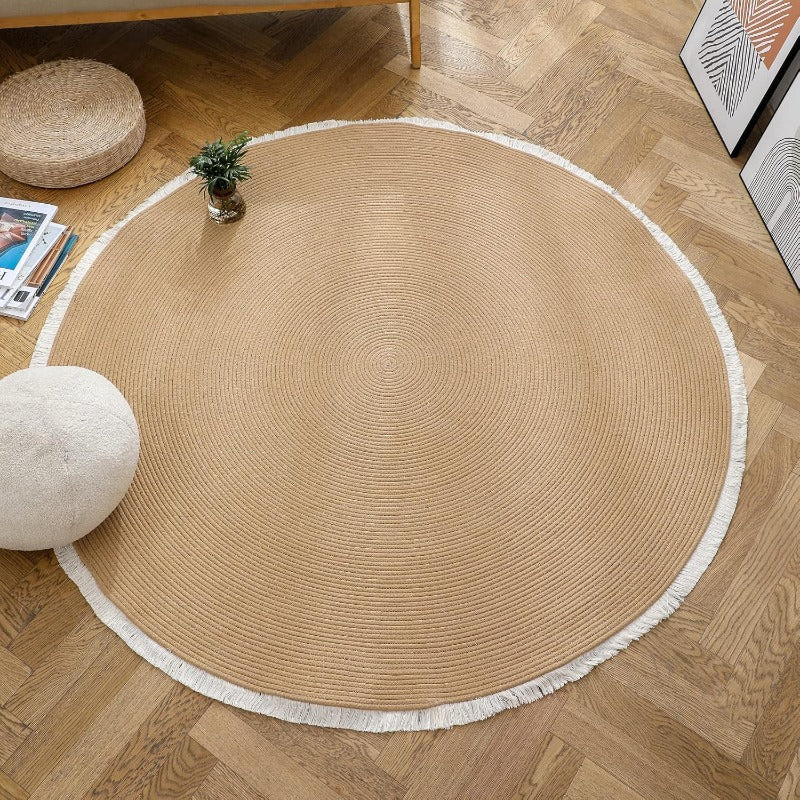Tapis en coton tressé de qualité supérieure – Doux, durable et élégant.
