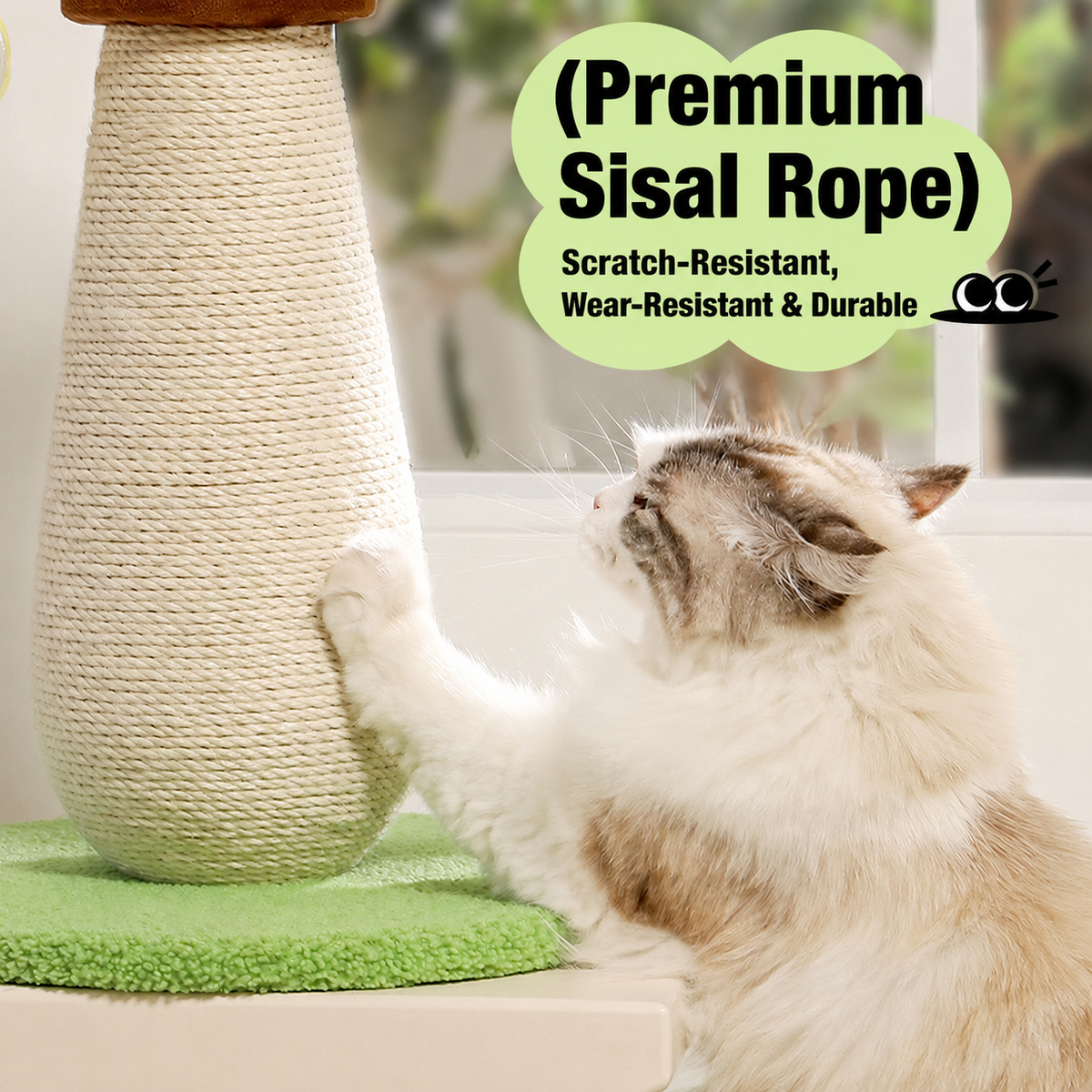 Money Tree Sisal Cat Scratching Post & Climbing Tree