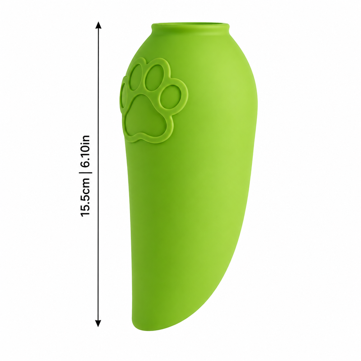 Gourde de voyage écologique en silicone pour animaux de compagnie