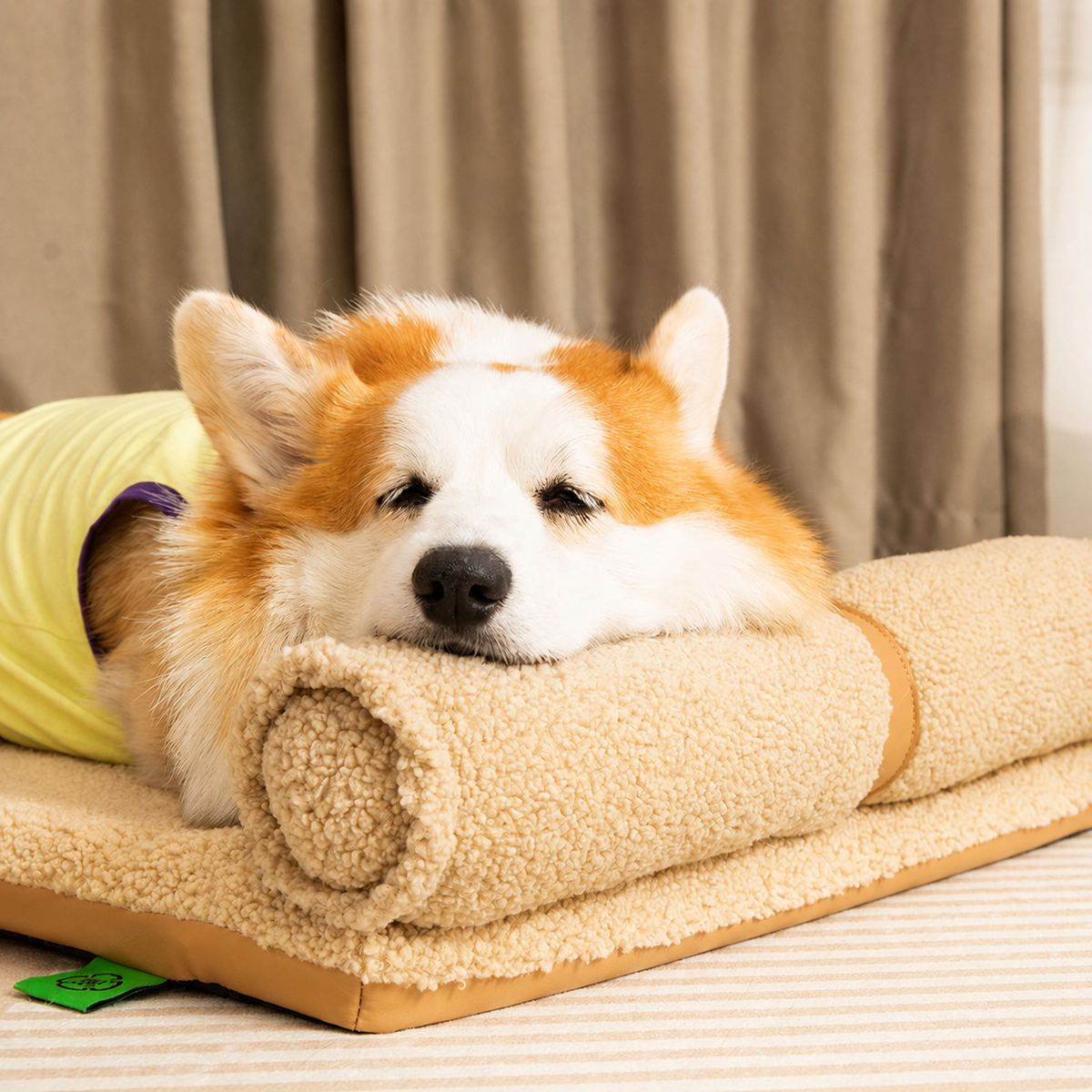Lit pour animaux de compagnie épais, amovible, lavable et utilisable en toutes saisons