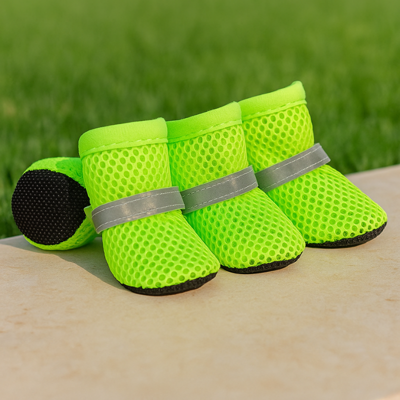 Chaussures confortables en maille pour chiens