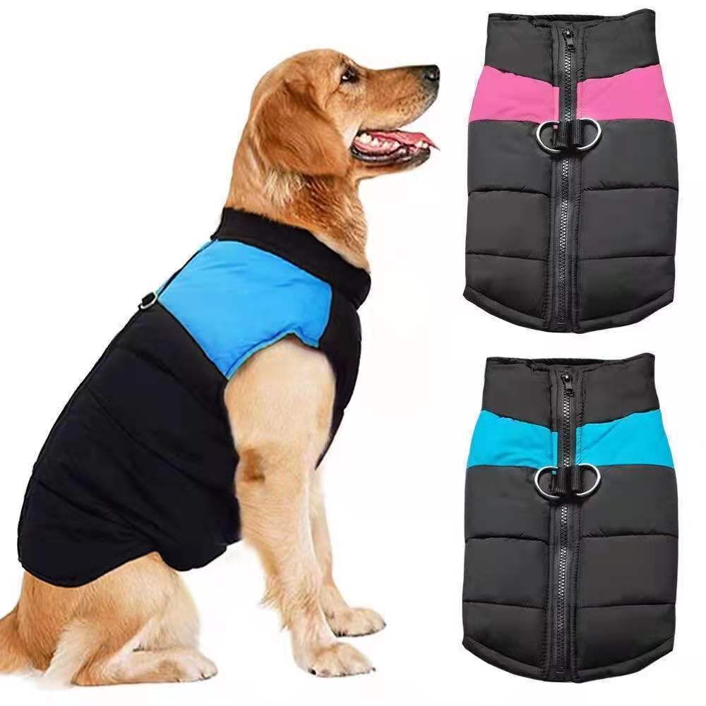 Manteau chaud et imperméable pour chien