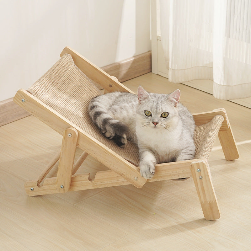 Yopoll CHAISE LONGUE CAT LOUNGER SnoozeScratch