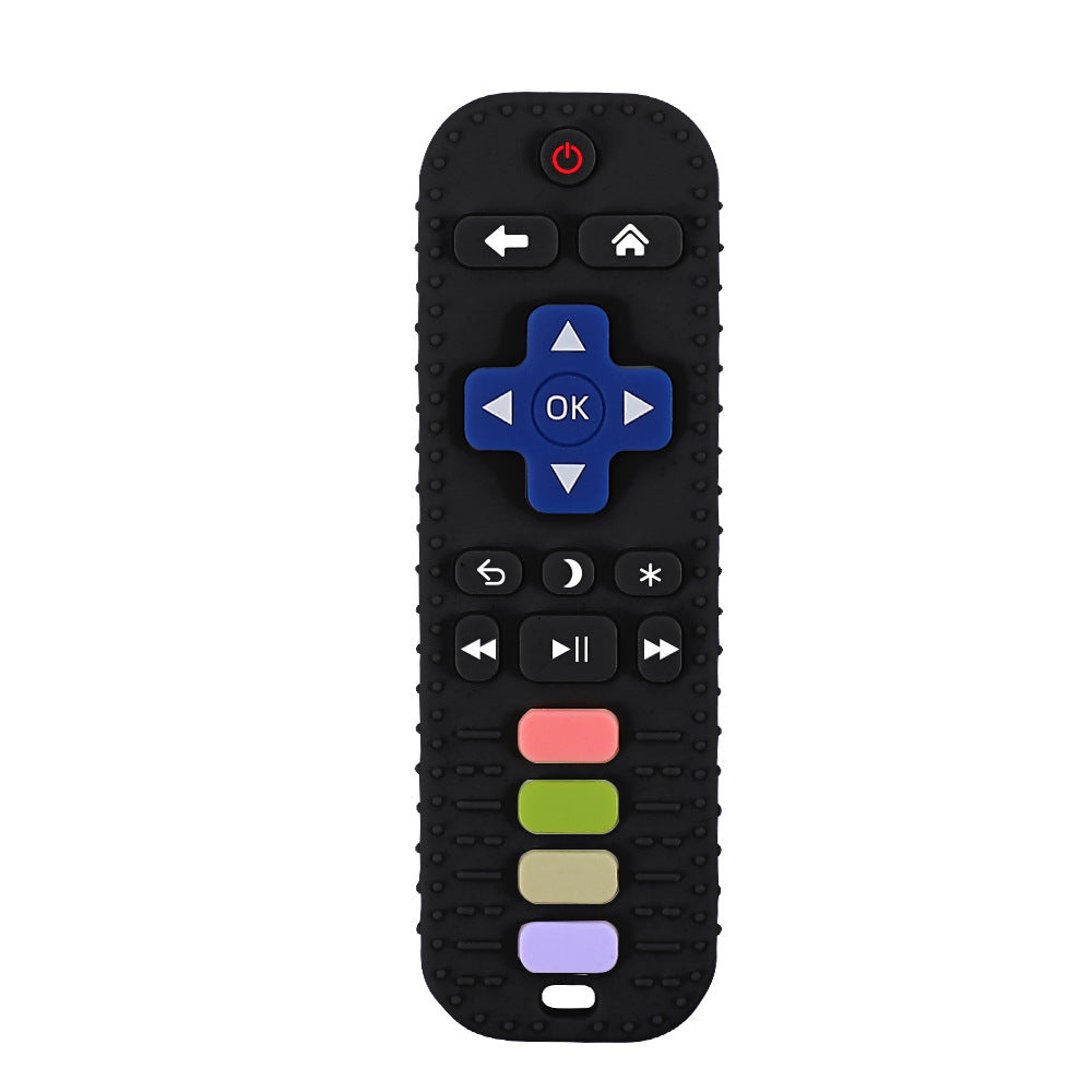 Jouet à mâcher en silicone pour chien en forme de télécommande