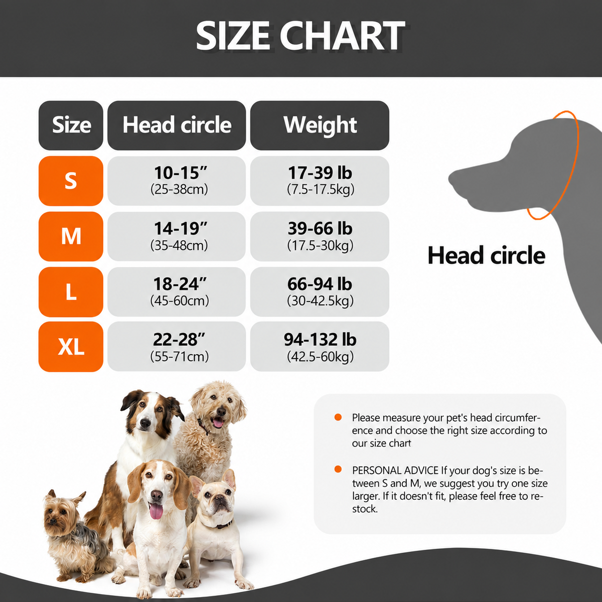 Dog & Cat Calming Ear Wrap