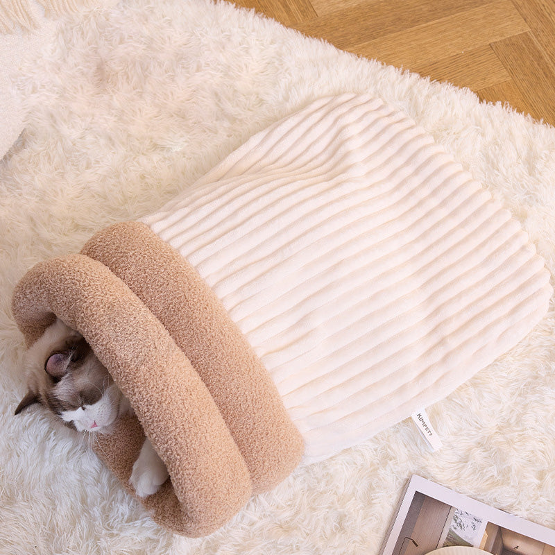 Niche douillette pour chats et chiens