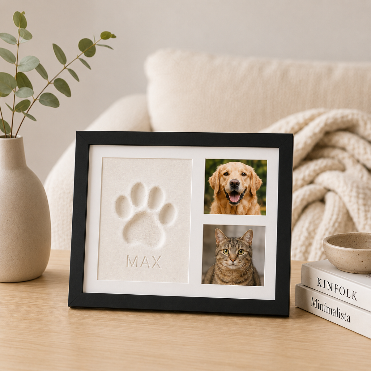 DIY Pet Paw Print Frame Kit