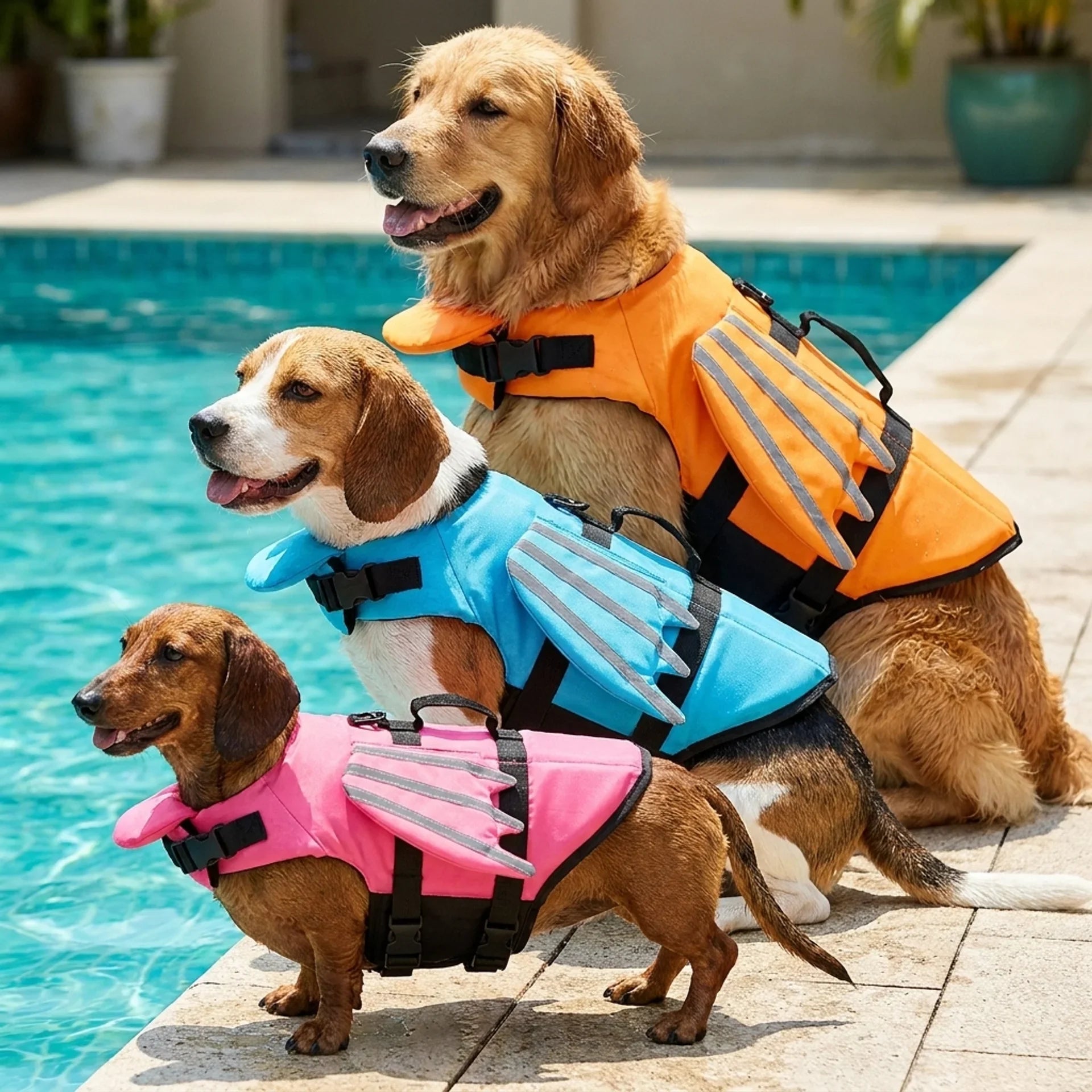 Gilet de sauvetage pour chiens