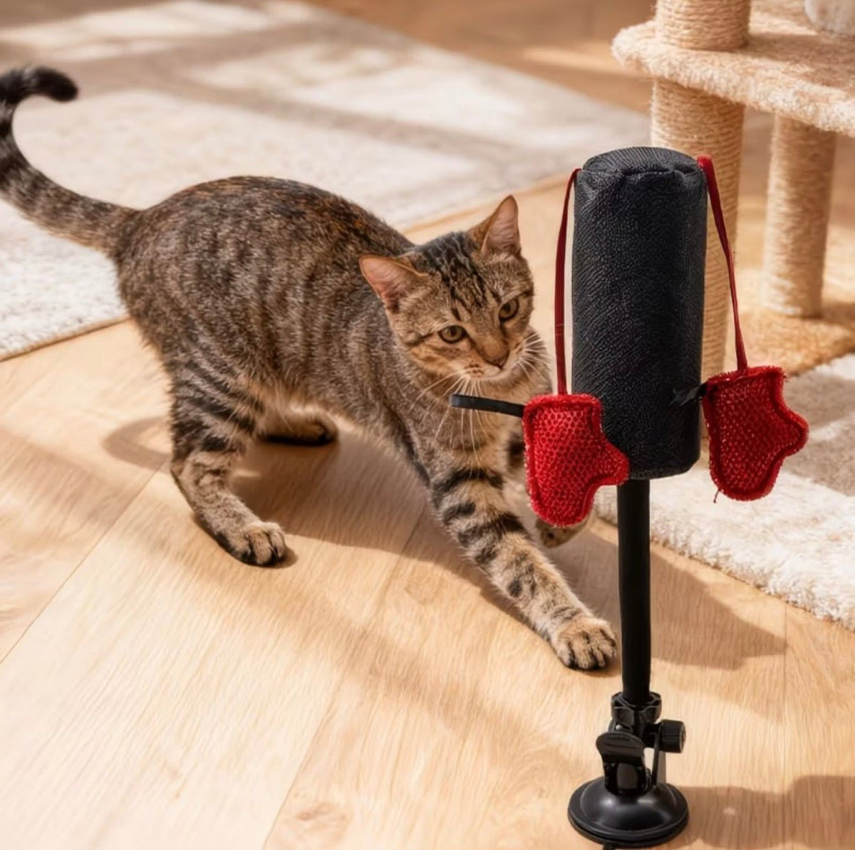 Paws of Fury Punching Bag Toy