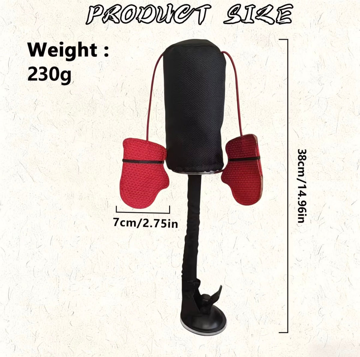 Paws of Fury Punching Bag Toy